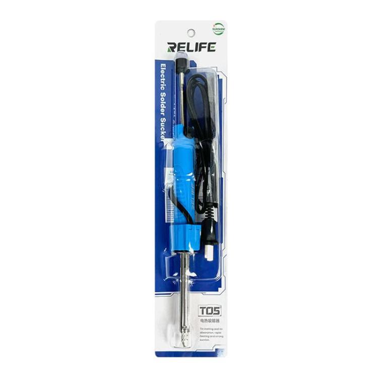 RELIFE TO5 30W Rapid Heating and Strong Suction Electric Desoldering Gun, RELIFE TO5 EU Plug