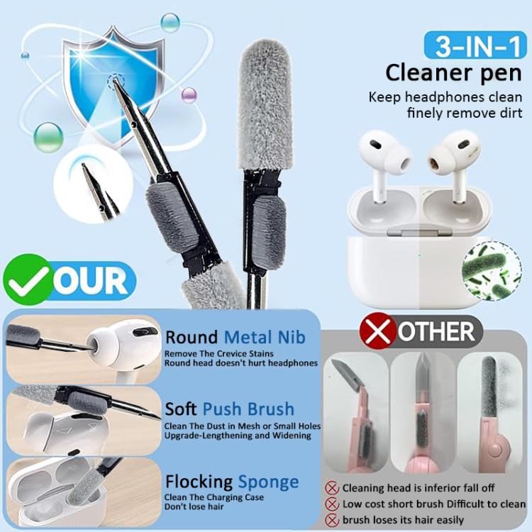 XDcase 4 Pairs Silicone Earplugs with Pressure Relief Holes L / M / S / XS Size