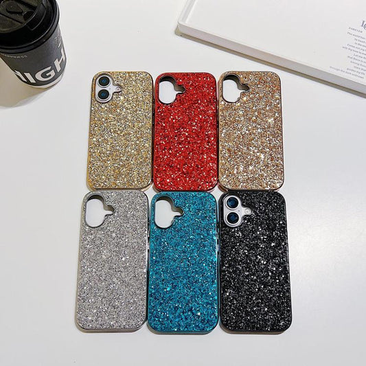 Glitter Powder Shockproof TPU Phone Case, For iPhone 18, For iPhone 18 Pro, For iPhone 18 Pro Max, For iPhone 17 Pro Max, For iPhone 17 Pro, For iPhone 17, For iPhone Air