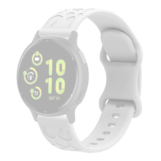 xDfind Leopard Print Silicone Watch Band, 18mm, 20mm, 22mm