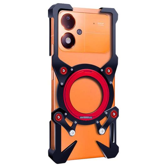Rotierende Halterung aus Hohlmetall für Handys mit Umhängeband, Für Xiaomi 17 Max 5G, Für Xiaomi 17T Pro 5G, Für Xiaomi 17T 5G, Für Xiaomi Poco X8 Pro Max 5G, Für Xiaomi Poco X8 Pro 5G, Für Xiaomi Poco M8 Pro 5G, Für Xiaomi Poco M8 5G, Für Xiaomi 17 Ultra