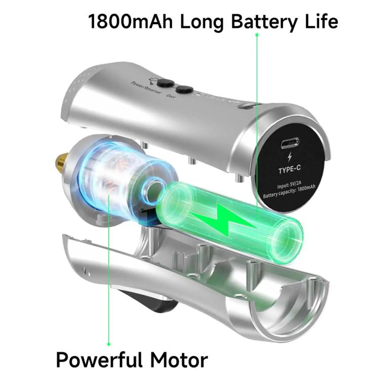 Mechanic Art 1 Slim Waist Type-C Rechargeable 4-Speed Adjustment Glue Remover