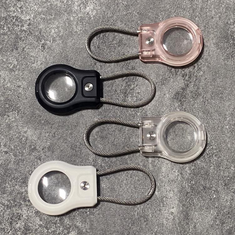 Positioning Tracker Steel Wire Hook Waterproof Protective Cover, For AirTag