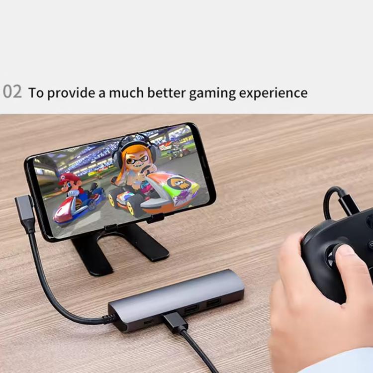 Type-C 5 in 1 HUB Docking Station