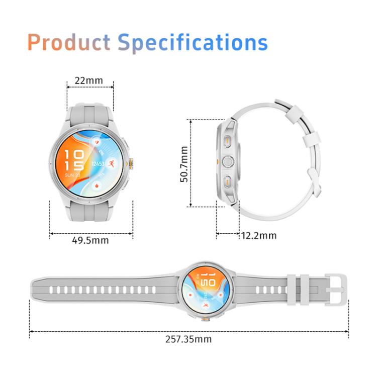 GTR6 1.43 inch AMOLED Screen Urban Runner Smart Watch IP68 Support Heart Rate Monitoring