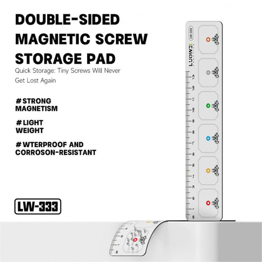 LUOWEI LW-333 Double-Sided Magnetic Screw Storage Pad