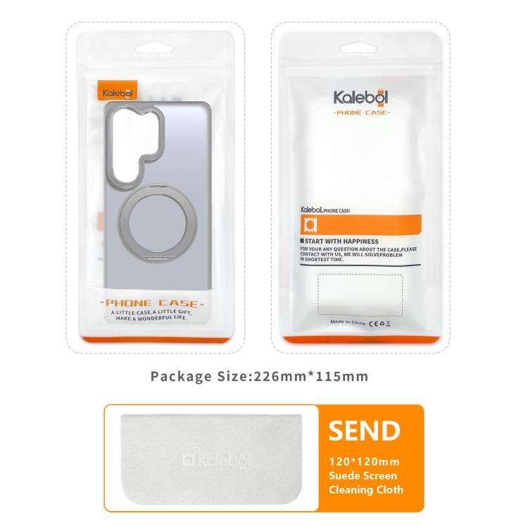Kalebol MagSafe Metal Ring Holder Phone Case, For Galaxy S26+ 5G, For Galaxy S26 Ultra 5G, For Galaxy S26 5G
