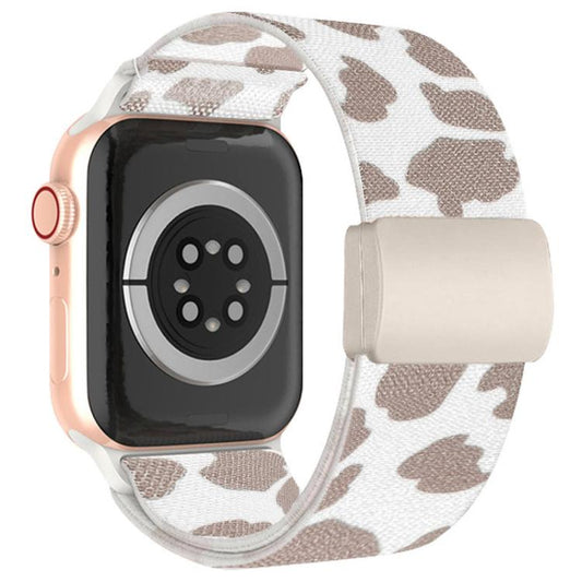 Bracelet de montre xDfind en nylon tressé élastique avec boucle magnétique, pour Apple Watch 42 / 44 / 45 / 46 / 49 mm, pour Apple Watch 38 / 40 / 41 / S11 42 mm