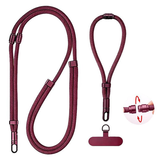 XDcase Detachable 3-in-1 Crossbody / Neck / Wrist Strap Anti-Lost Phone Lanyard with Tab