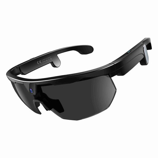 W640 8MP Cycling Smart AI Sports Glasses, Six-axis Image Stabilization, Wi-Fi, Touch Control, Dual Mic Noise Reduction, AI Translation