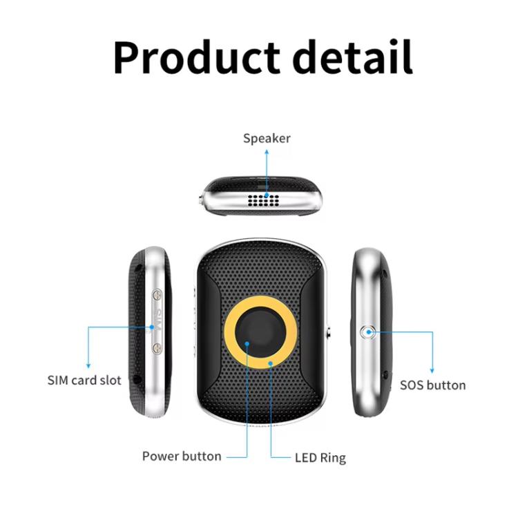 FA29C 4G GPS Location Tracker Anti-loss Device for The Elderly Children Pets, Asia / EU / Africa Version, American Version