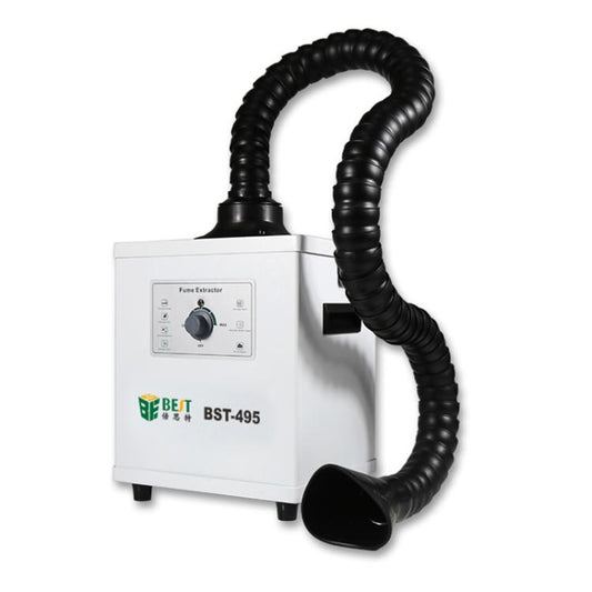 Purificateur de fumée de soudure BEST BST-495, aspiration puissante, élimination de l'électricité statique, filtres multiples, prise UK, prise US, prise EU