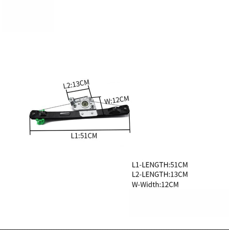 Car Rear Left Glass Lift Power Window Regulator 51357140589 for BMW 325i / 325Xi / 328i, For BMW 325i / 325Xi / 328i