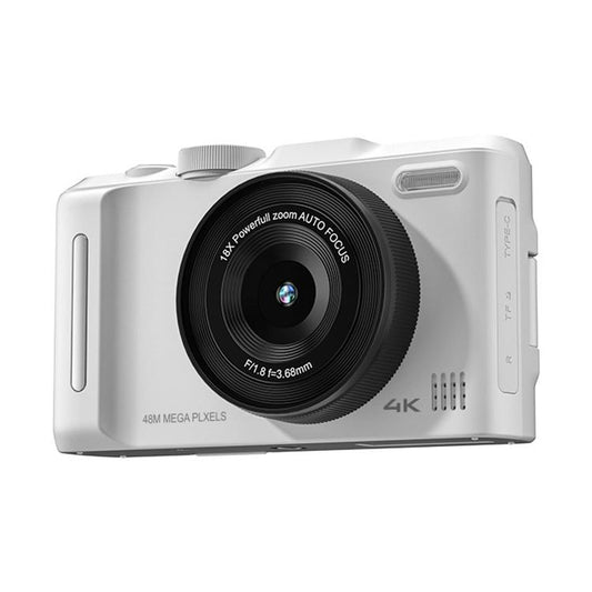 DX9 48MP 4K 3 inch HD LCD Flip Screen Retro Style CCD Mirrorless Digital Camera