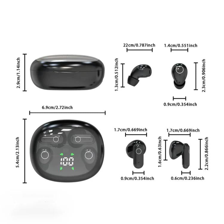 SK35 Four-Ear Painless Mini In-Ear Bluetooth Earphone