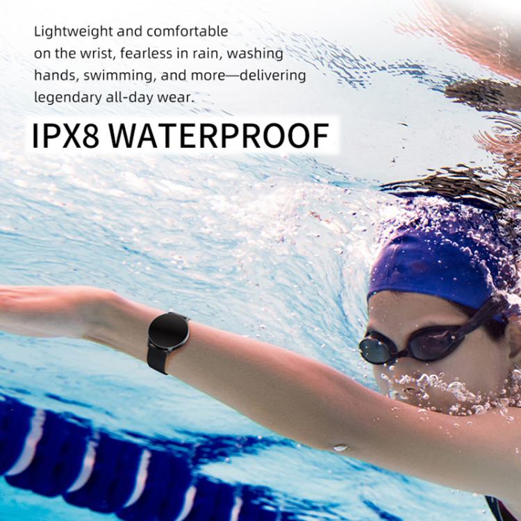 QS80 Pro 1.32-inch AMOLED Display Smart Sports Watch Supports Heart Rate Monitoring