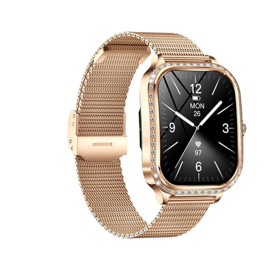 QS01 1.75-inch Smart Watch, Support Heart Rate, Blood Pressure, Blood Oxygen