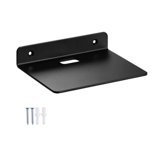 Étagère de rangement murale carrée en acrylique, lot de 2 pièces