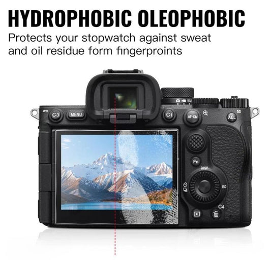 HD Anti-Scratch Anti-Fingerprint Tempered Glass Film, For Sony Alpha 7 V / ILCE-7M5