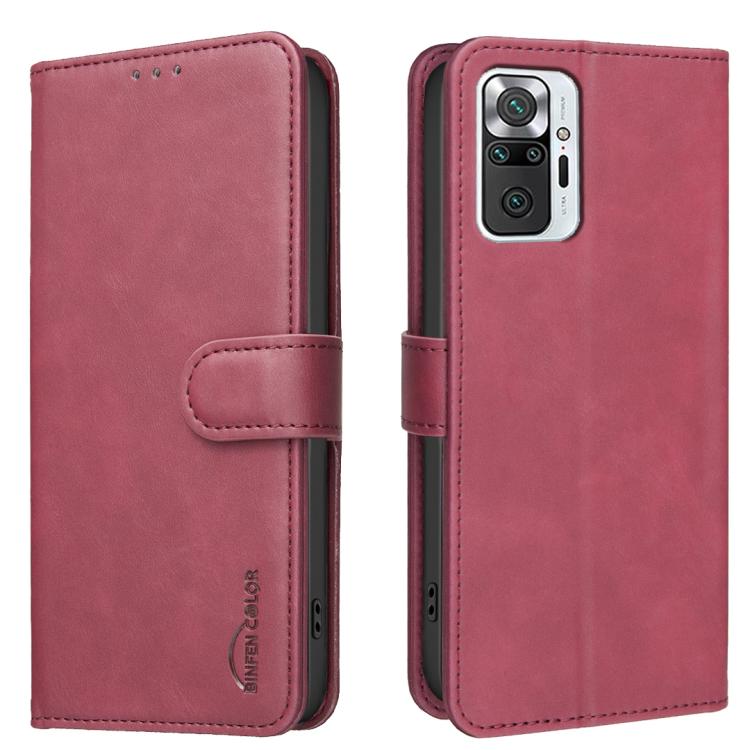 Solid Color Calfskin Texture RFID Vegan Leather Phone Case, For Redmi Note 12 5G Global / Poco X5, For Redmi Note 11 Pro / 11 Pro 5G Global, For Redmi 10 / 10 2022 / Note 11 4G, For Redmi Note 10 4G / Note 10S, For Redmi Note 10 Pro / 10 Pro Max