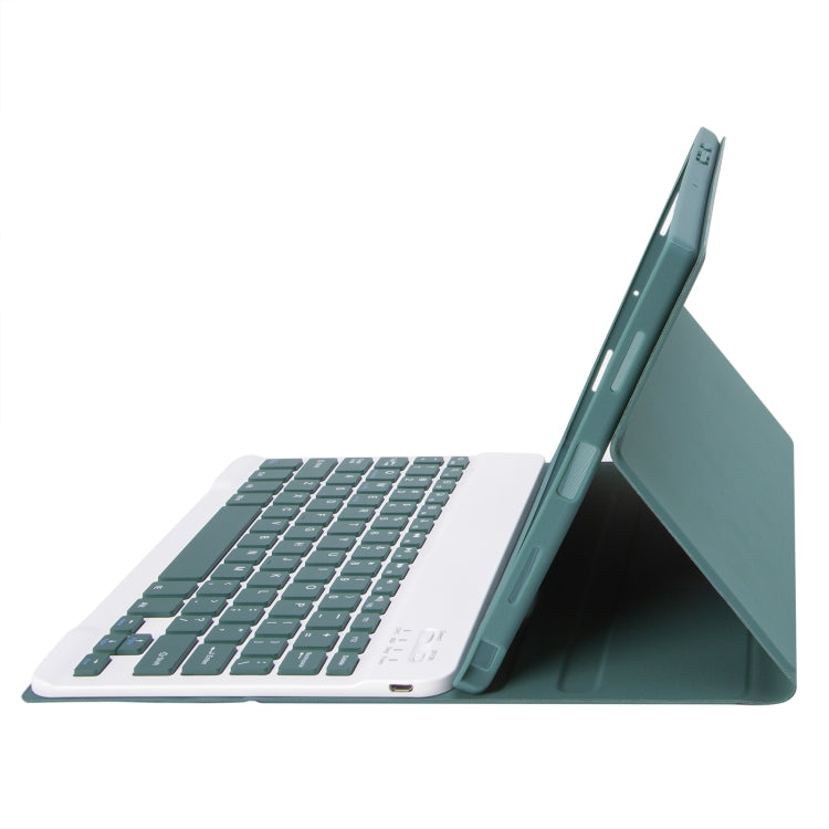 For iPad Air 11 2024 / 2025 / Air 4 2020 / Air 5 2022 A098B Detachable ABS Ultra-thin Candy Colors Bluetooth Keyboard Protective Case with Stand & Pen Slot, A098B