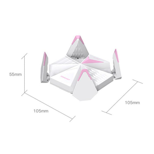 Adaptateur réseau sans fil tri-bande COMFAST CF-988BE 6500 Mbps WiFi7 USB 3.0 sans pilote, CF-988BE
