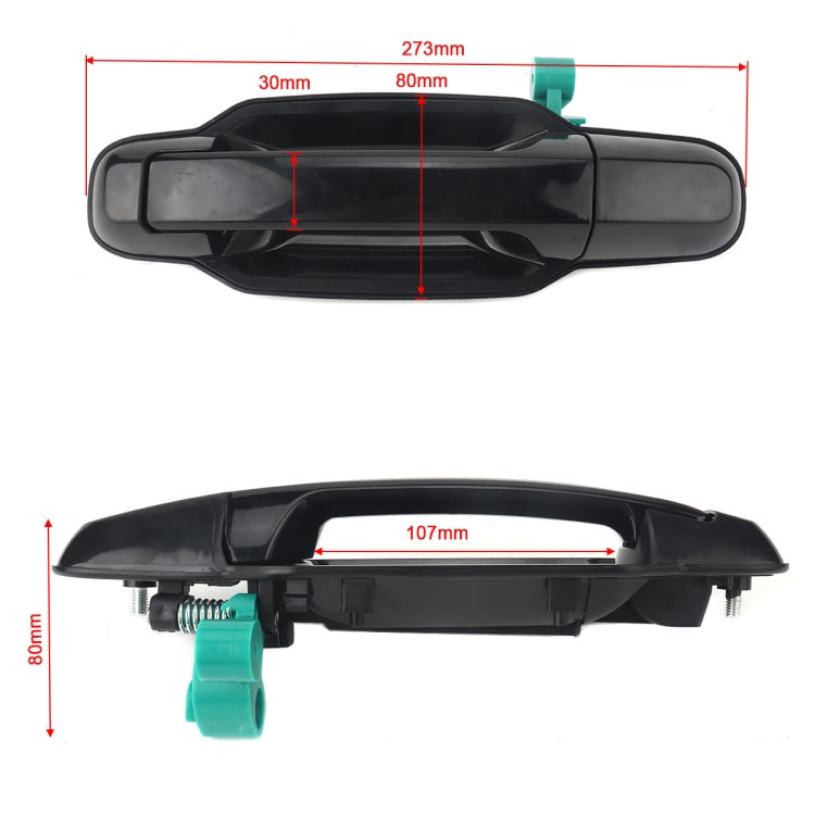 Car Left Rear Door Outside Handle 83650-3E010 for KIA Sorento 2003-2006, Left Rear