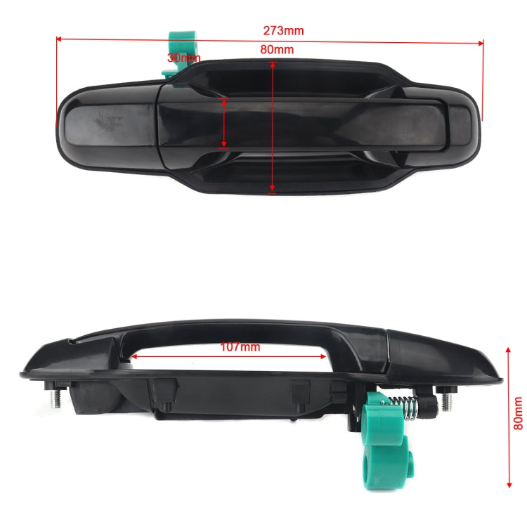 Car Right Rear Door Outside Handle 83660-3E010 for KIA Sorento 2003-2006, Right Rear