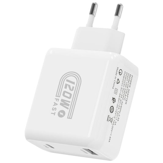 HX119 120W USB and Type-C Dual Interface Fast Charger, EU Plug, UK Plug, US Plug