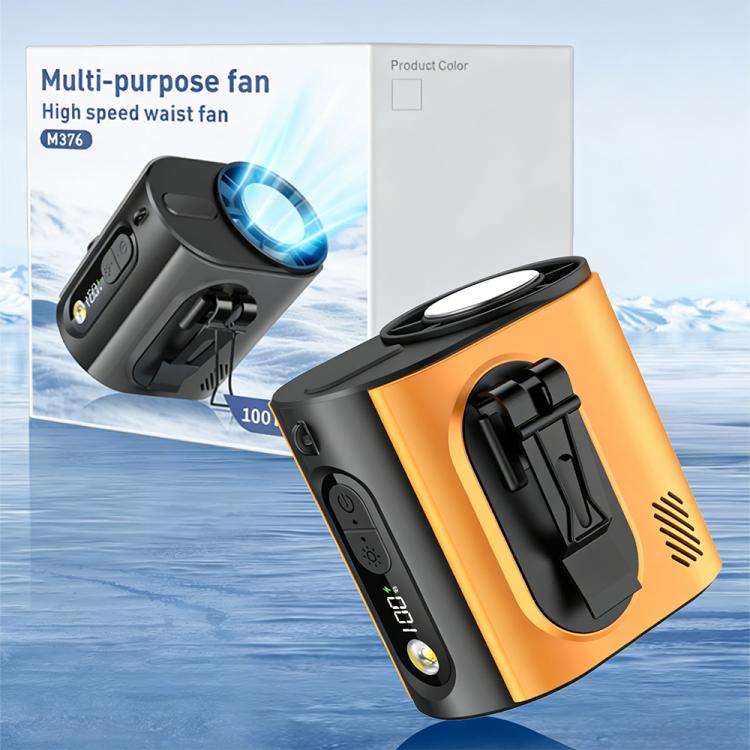 M376 Mini-ventilateur portable haute vitesse à compresse froide et batterie 3600 mAh
