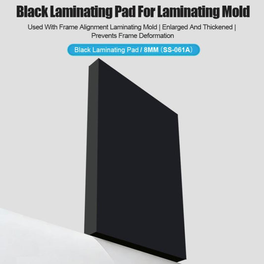 Tampon de laminage noir Sunshine 8mm pour moule de laminage Sunshine SS-061A