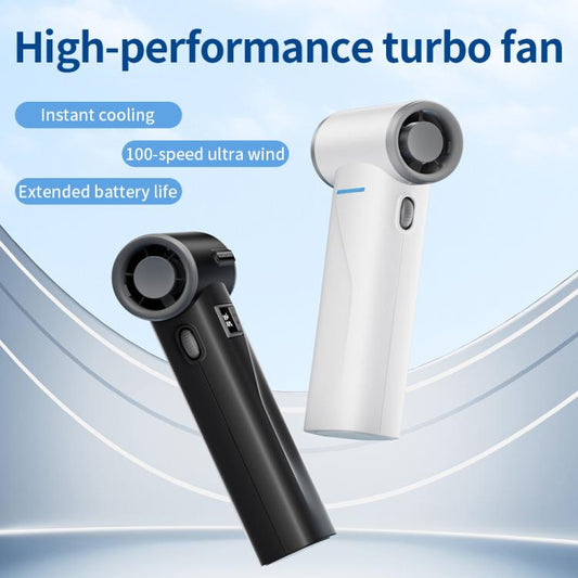 Mini ventilateur portable sans balais F2 avec affichage numérique
