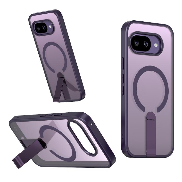 Star Shine Series TPU + PC MagSafe Phone Case with Fold Holder, For Google Pixel 10a