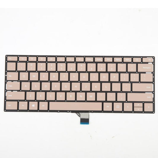 Clavier d'ordinateur portable version US, pour Microsoft Surface Laptop 3 / 4 (Or)