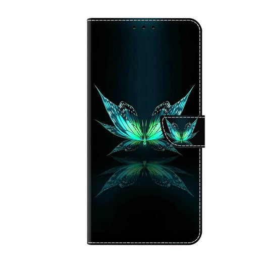 Crystal-Like Painted Vegan Leather Phone Case, For Google Pixel 10a, For Google Pixel 9a, For Google Pixel 9 Pro, For Google Pixel 9