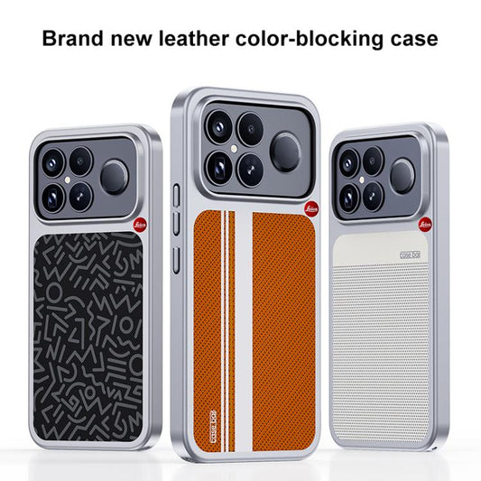Flower World Series Leather Magnetic TPU Phone Case, For Redmi K90, For Redmi K90 Pro Max
