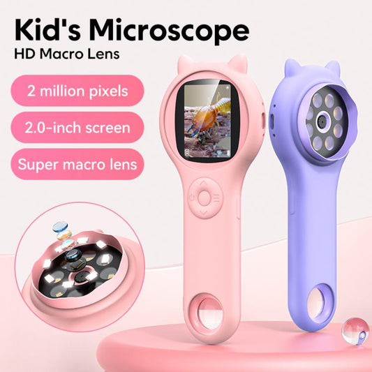 inskam 355 2MP 2-inch Display Children Handheld Digital Microscope