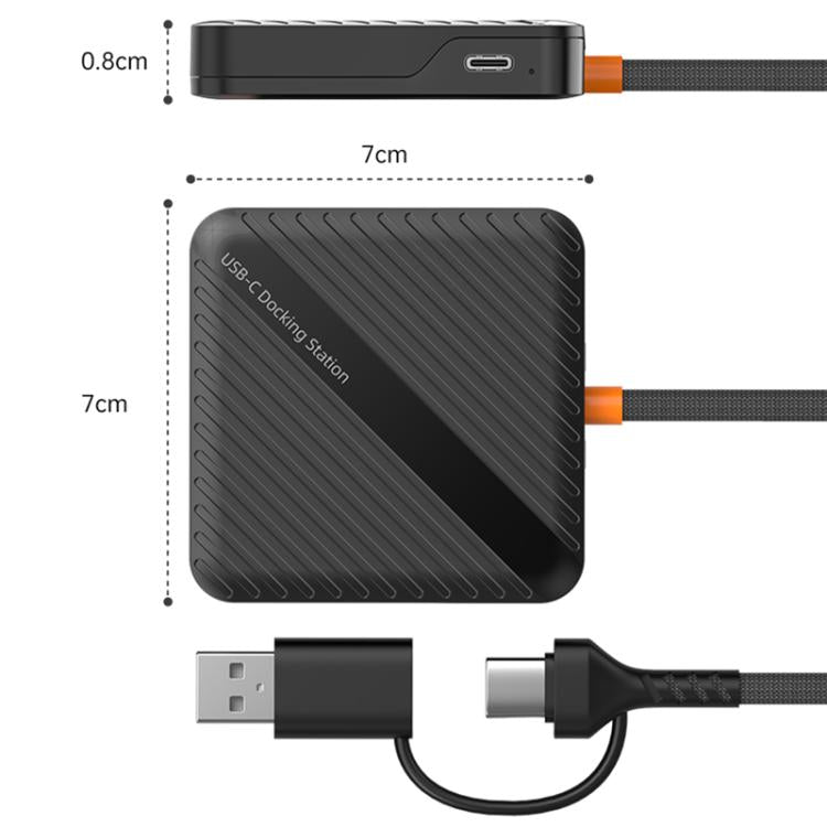 ADS-319 Multifunctional Portable Dual-Purpose Card Reader Storage Box