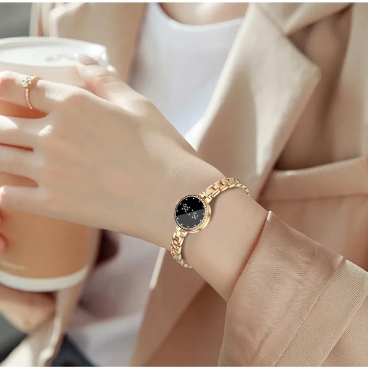 L6 Zinc Alloy Smart Bracelet Supports Call Reminder / Heart Rate / Sleep / Blood Oxygen / Pressure