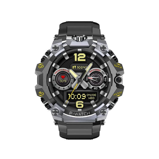 S669 1.75 inch AMOLED GPS Sport Smart Watch, Support Bluetooth Call / Sleep / Blood Oxygen / Heart Rate / Female Menstrual Cycle