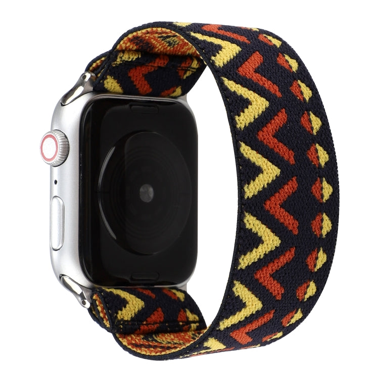 Nylon Replacement Strap Watchband, For Apple Watch Series 7 41mm / & 6 & SE & 5 & 4 40mm, For Apple Watch Series 7 45mm / & 6 & SE & 5 & 4 44mm