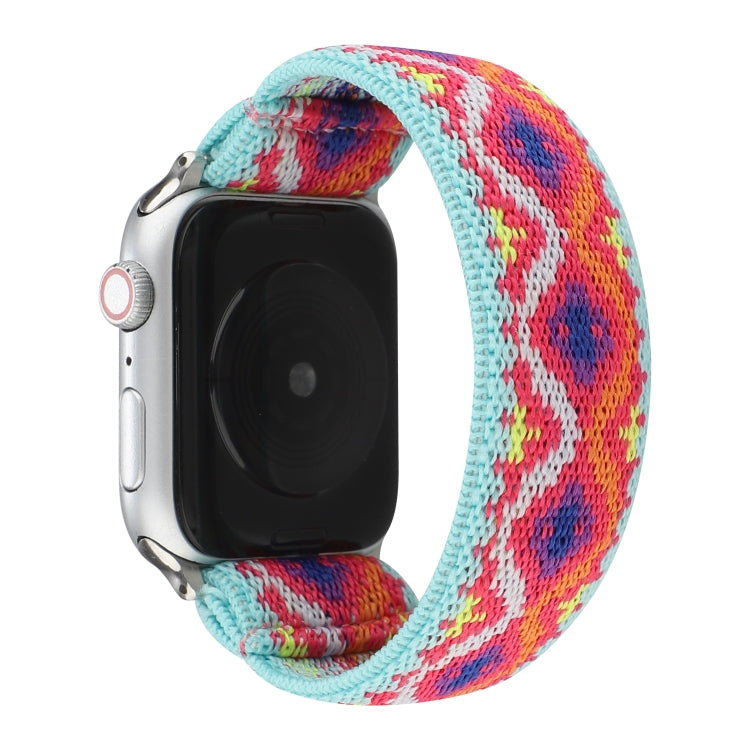 Nylon Replacement Strap Watchband, For Apple Watch Series 7 41mm / & 6 & SE & 5 & 4 40mm, For Apple Watch Series 7 45mm / & 6 & SE & 5 & 4 44mm