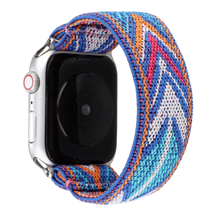 Nylon Replacement Strap Watchband, For Apple Watch Series 7 41mm / & 6 & SE & 5 & 4 40mm, For Apple Watch Series 7 45mm / & 6 & SE & 5 & 4 44mm