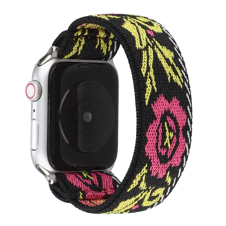 Nylon Replacement Strap Watchband, For Apple Watch Series 7 41mm / & 6 & SE & 5 & 4 40mm, For Apple Watch Series 7 45mm / & 6 & SE & 5 & 4 44mm