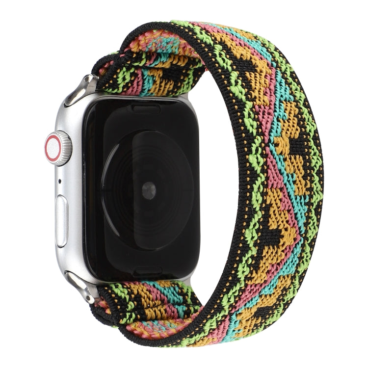 Nylon Replacement Strap Watchband, For Apple Watch Series 7 41mm / & 6 & SE & 5 & 4 40mm, For Apple Watch Series 7 45mm / & 6 & SE & 5 & 4 44mm