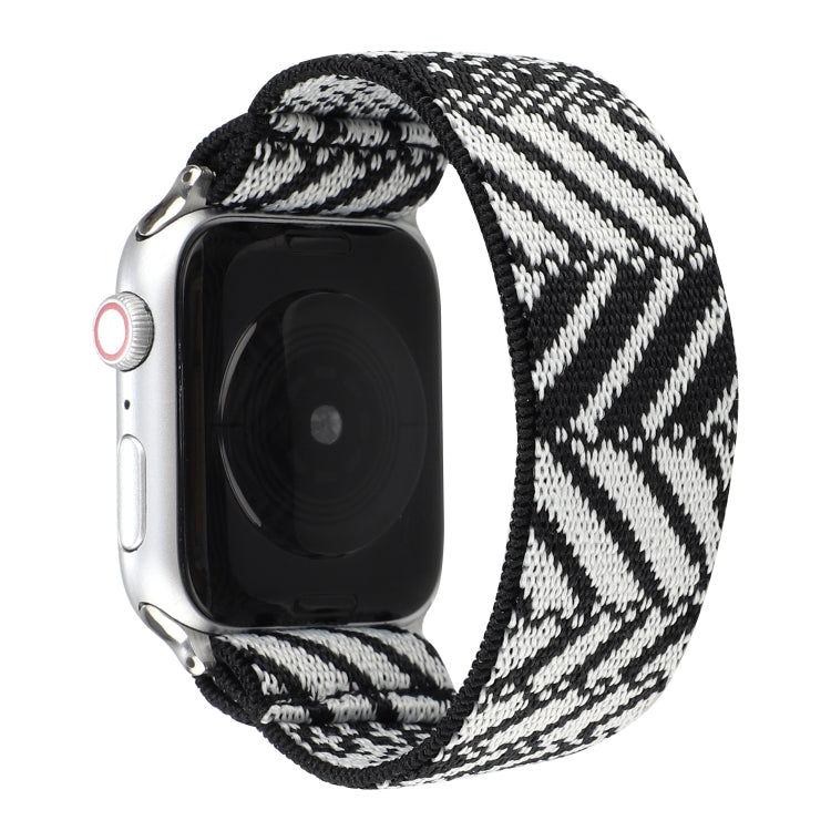 Nylon Replacement Strap Watchband, For Apple Watch Series 7 41mm / & 6 & SE & 5 & 4 40mm, For Apple Watch Series 7 45mm / & 6 & SE & 5 & 4 44mm