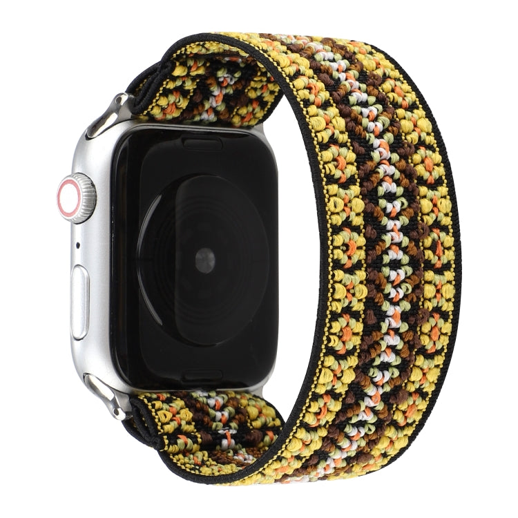 Nylon Replacement Strap Watchband, For Apple Watch Series 7 41mm / & 6 & SE & 5 & 4 40mm, For Apple Watch Series 7 45mm / & 6 & SE & 5 & 4 44mm