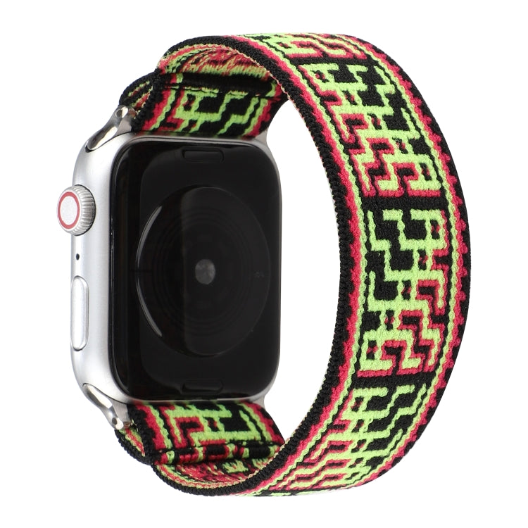 Nylon Replacement Strap Watchband, For Apple Watch Series 7 41mm / & 6 & SE & 5 & 4 40mm, For Apple Watch Series 7 45mm / & 6 & SE & 5 & 4 44mm