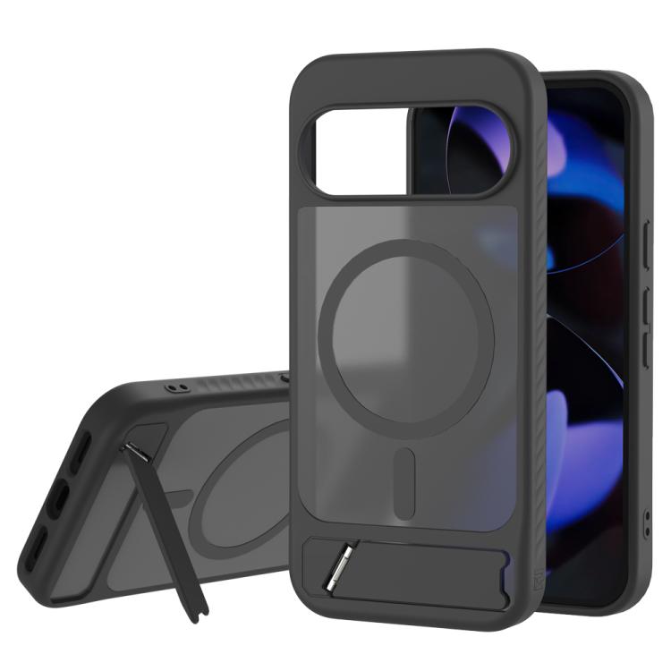 LeReach Le-Chic Series Integrated Hidden Kickstand Magnetic Phone Case, For Google Pixel 9 Pro XL / 10 Pro XL, For Google Pixel 9 / 9 Pro / 10