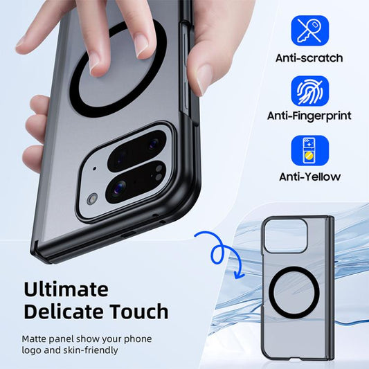 Integrated Matte Skin Feel Magnetic Phone Case, For Google Pixel 10 Pro Fold